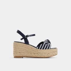 Wedge Sandals|Platform Heels^ALDO Annamarie Navy
