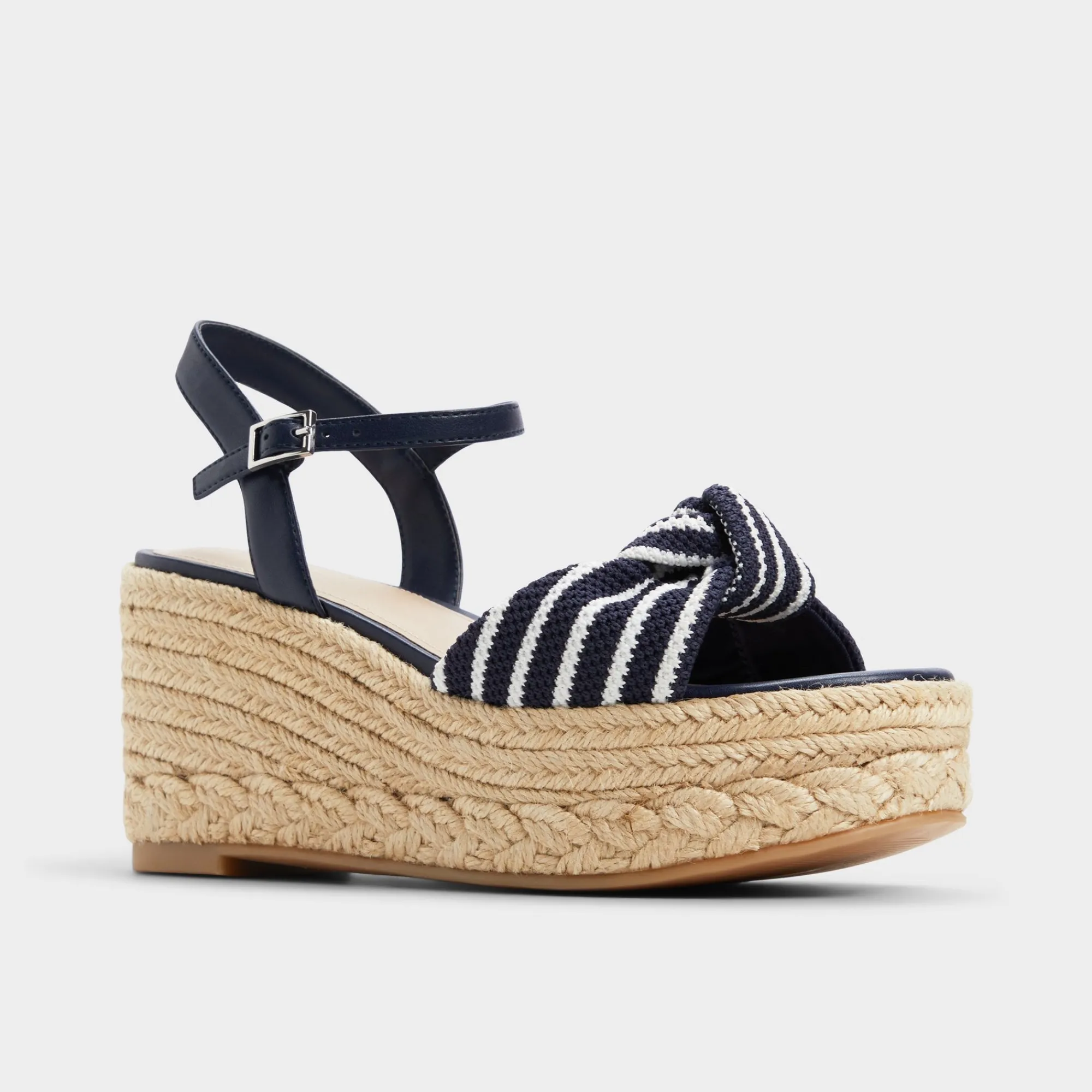 Wedge Sandals|Platform Heels^ALDO Annamarie Navy