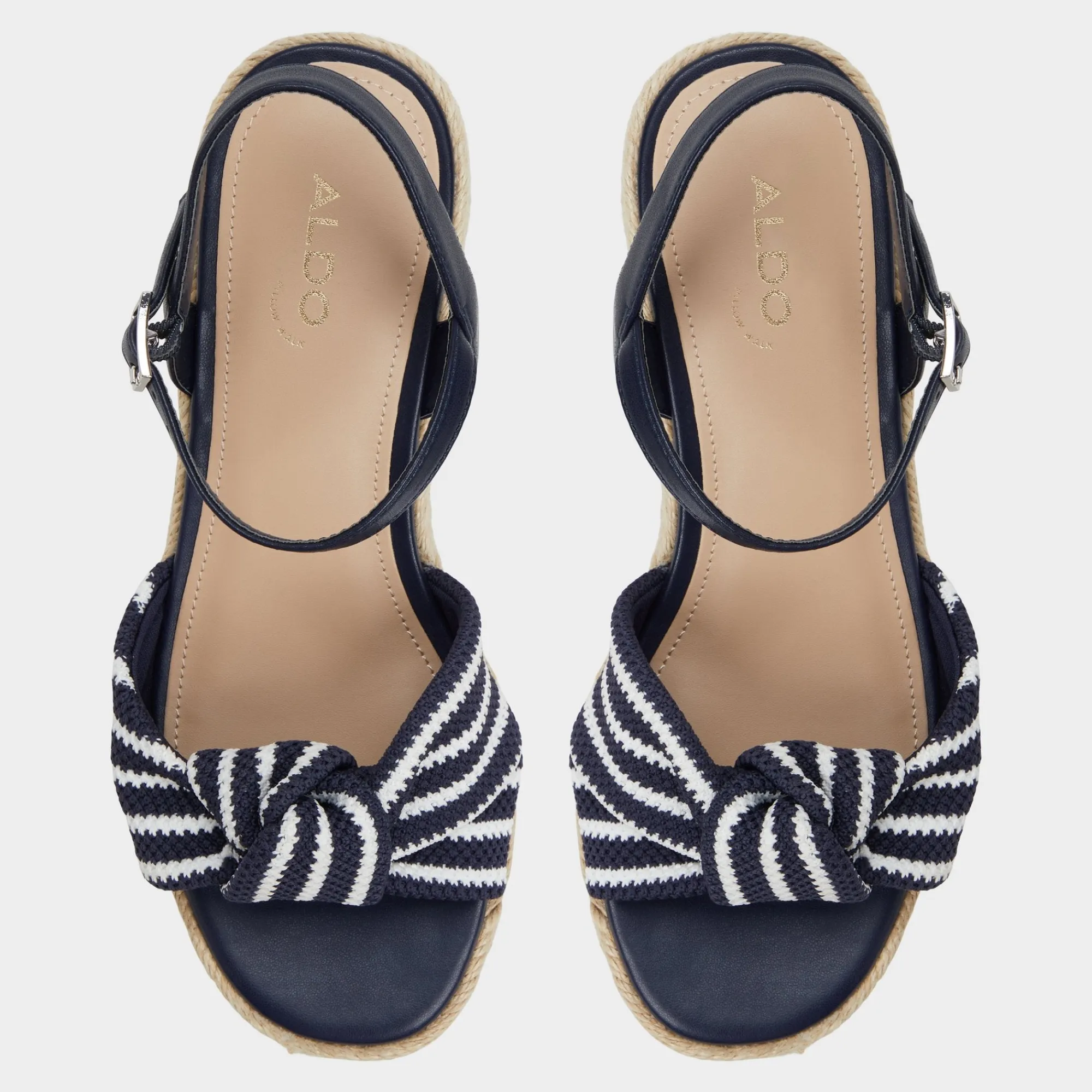 Wedge Sandals|Platform Heels^ALDO Annamarie Navy
