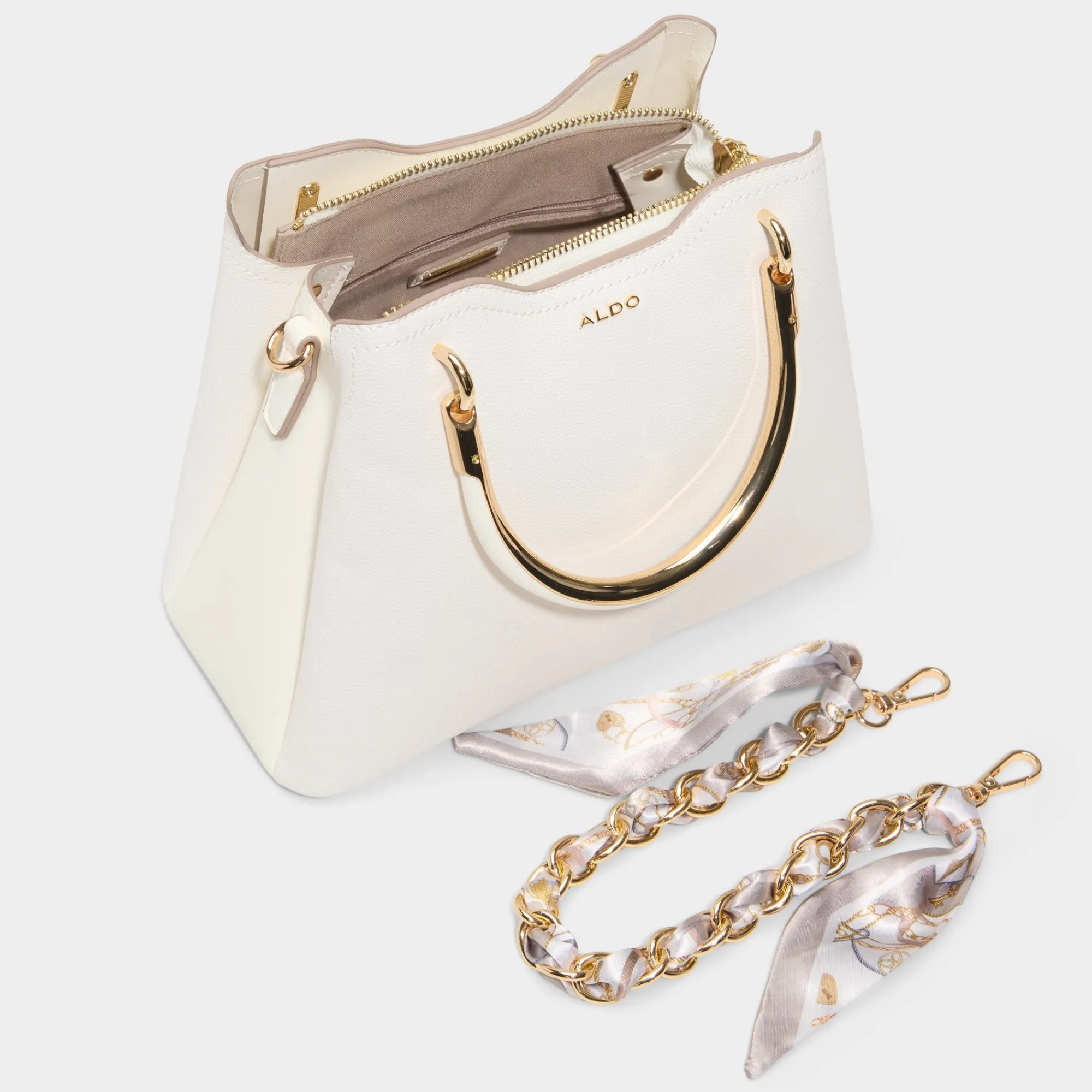 Bags|Tote & Satchel Bags^ALDO Arrayann White