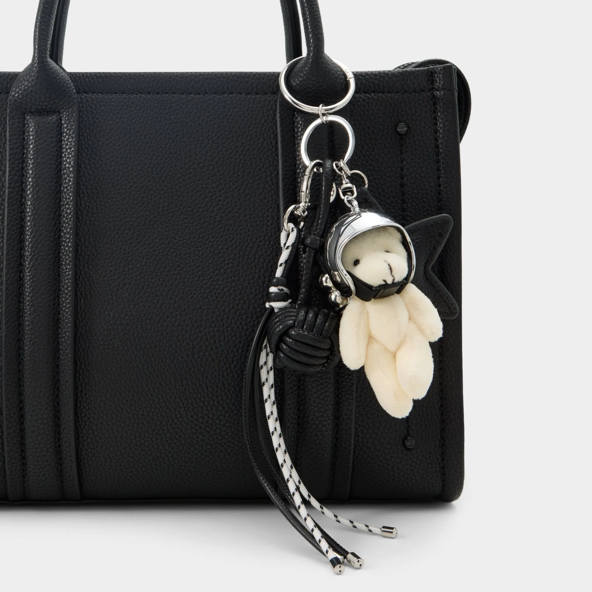 Accessories|Bag Charms^ALDO Astrobear Black/silver multi