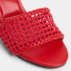 Mules|Block Heels^ALDO Beachdate Bright Red