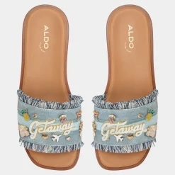 Flat Sandals^ALDO Beachside Denim