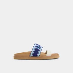 Flat Sandals^ALDO Beachvacay White/Blue