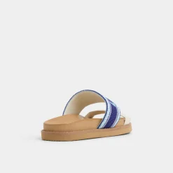 Flat Sandals^ALDO Beachvacay White/Blue