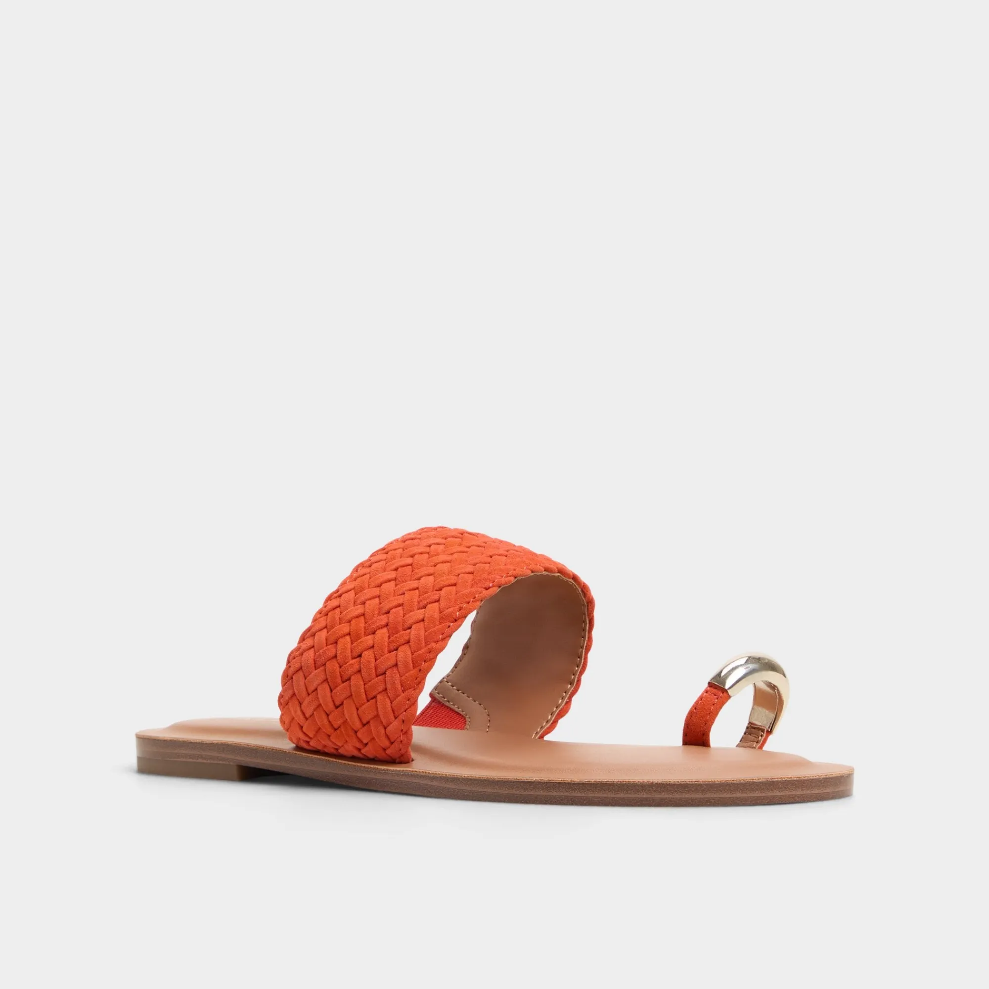 Flat Sandals^ALDO Beachwalk Medium Red