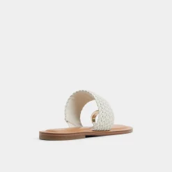Flat Sandals^ALDO Beachwalk White/Bone