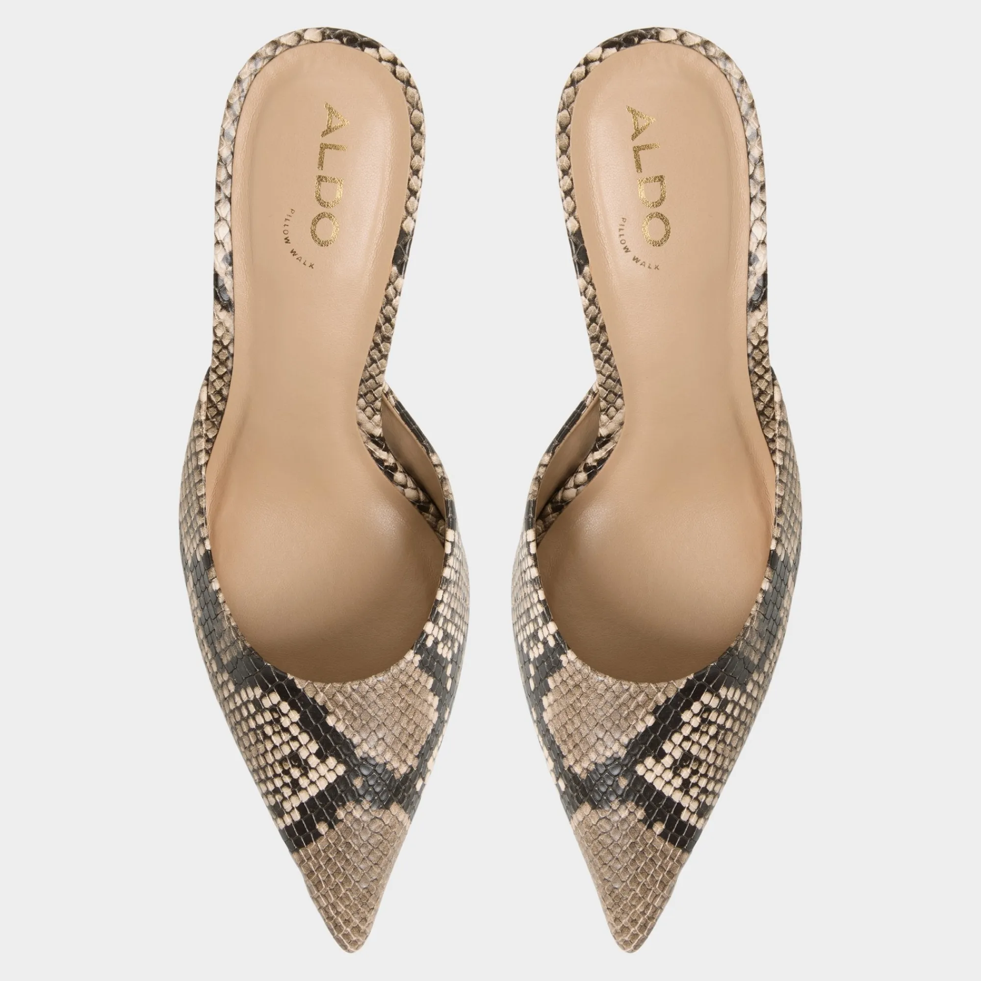 Mules^ALDO Beatrixy Python