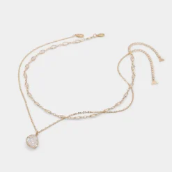 Accessories|Water Resistant Jewelry^ALDO Beaucerona Gold/clear multi