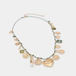 Accessories|Necklaces^ALDO Bohemian Dark green