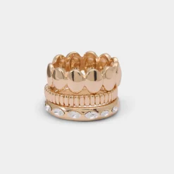 Accessories^ALDO Bublle Gold/clear multi