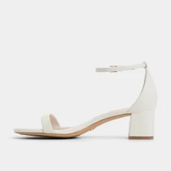 Block Heels^ALDO Calliope White/Bone