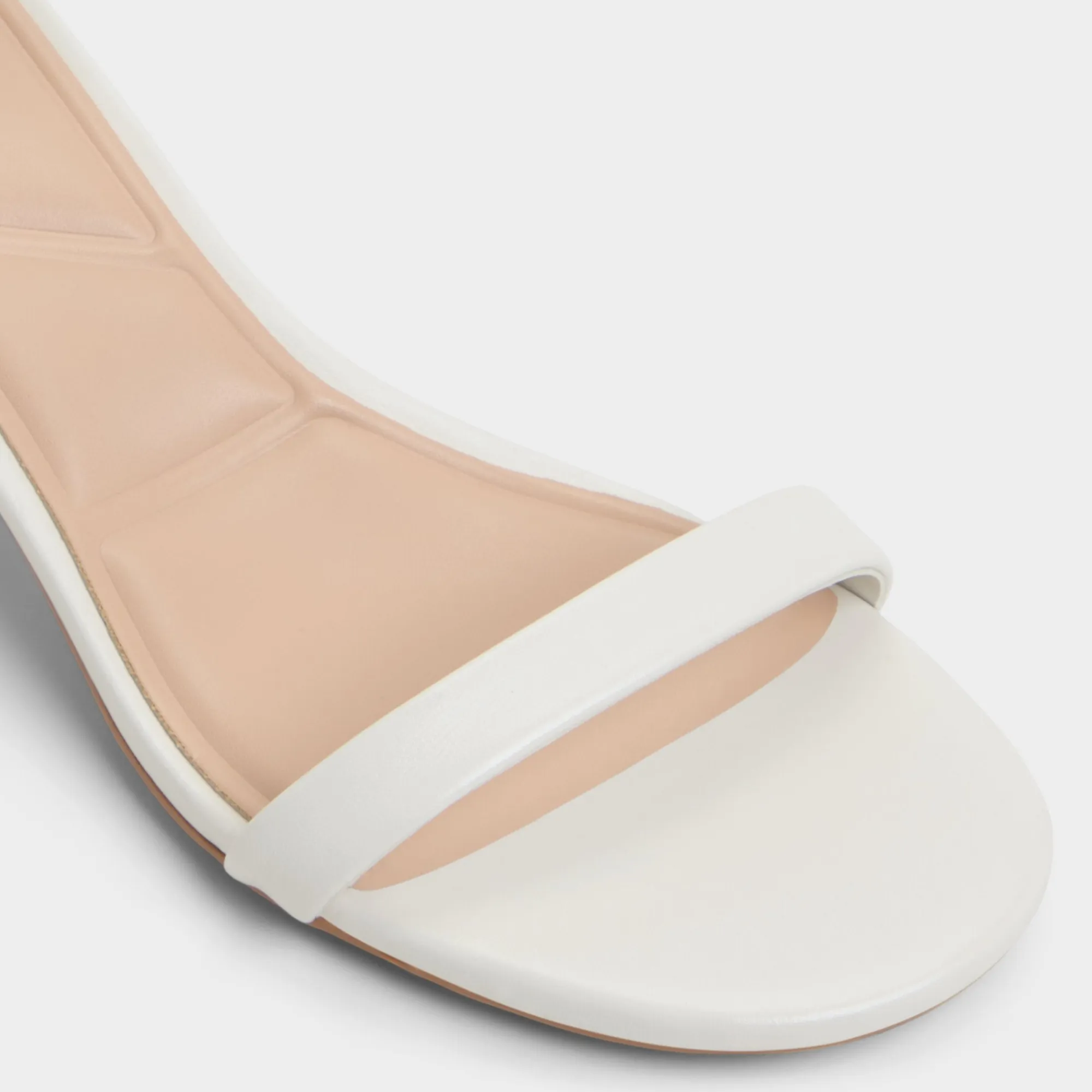 Block Heels^ALDO Calliope White/Bone