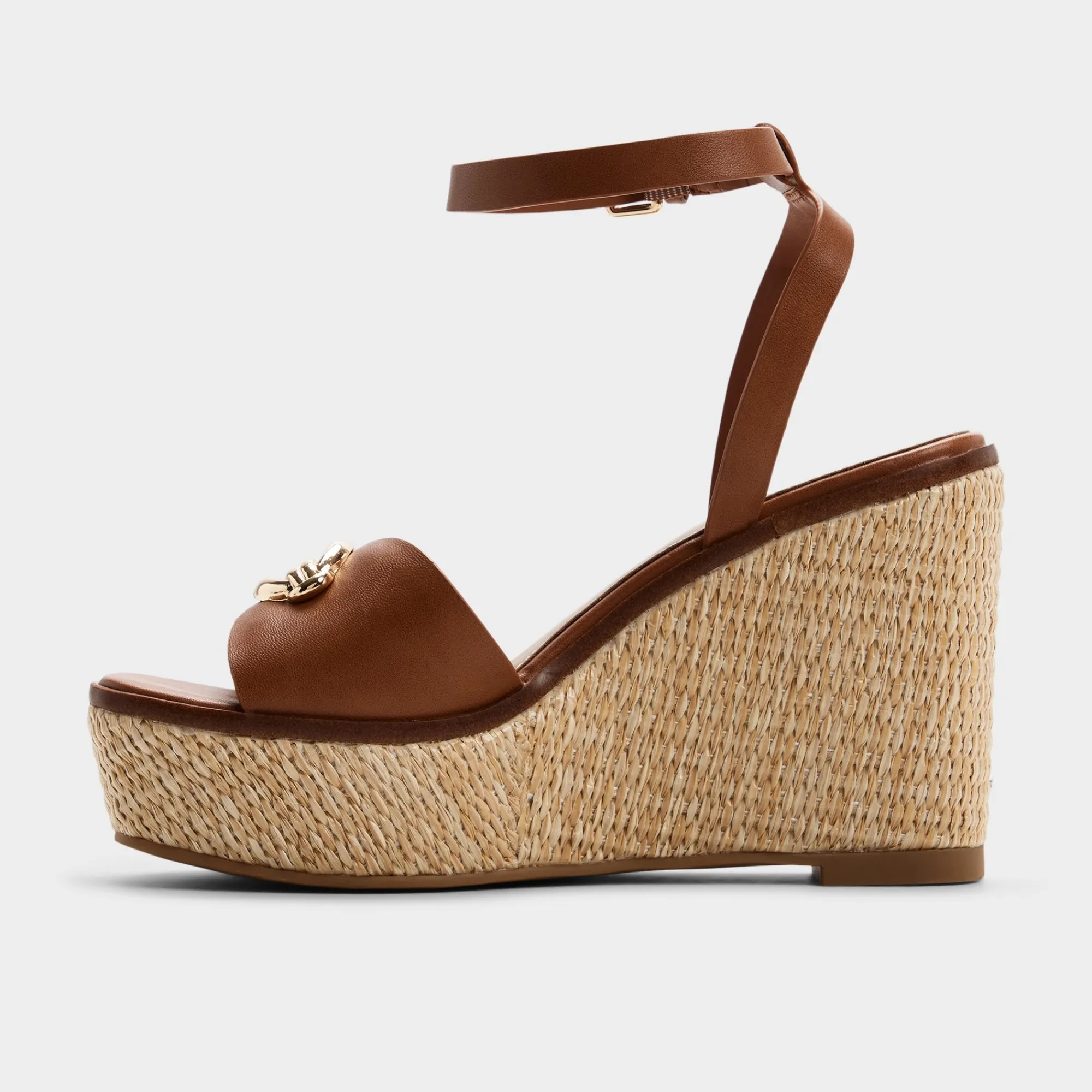 Wedge Sandals^ALDO Carrabririel Medium brown
