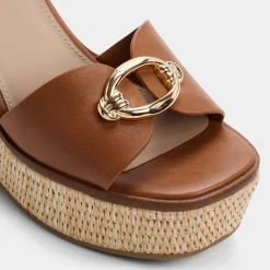 Wedge Sandals^ALDO Carrabririel Medium brown