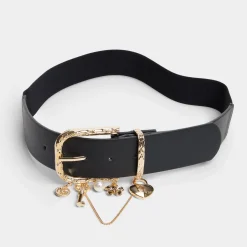 Accessories|Belts^ALDO Charmedbelt Black/gold multi