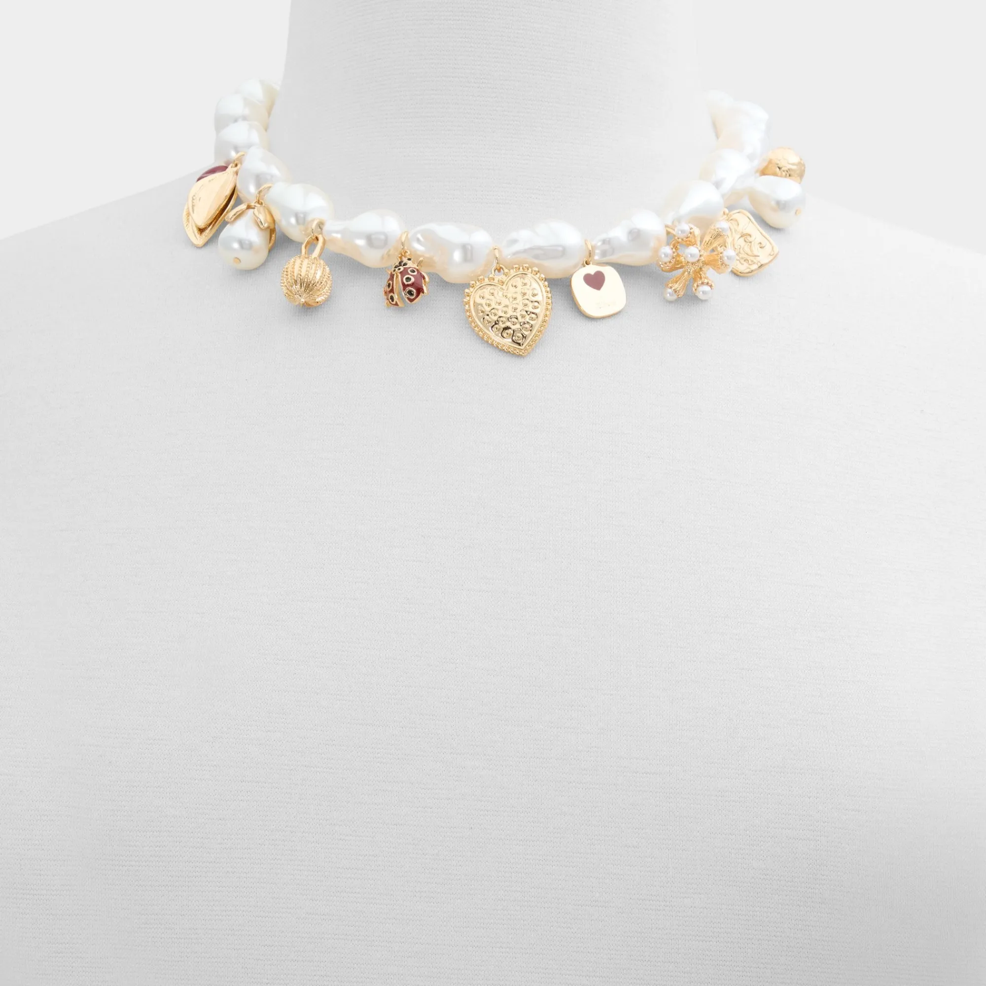 Accessories|Necklaces^ALDO Charmsinlove Red