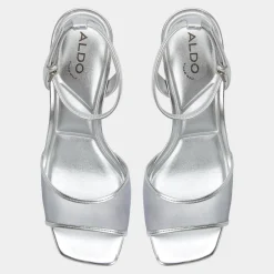 Platform Heels|Block Heels^ALDO Chicglimmer Silver