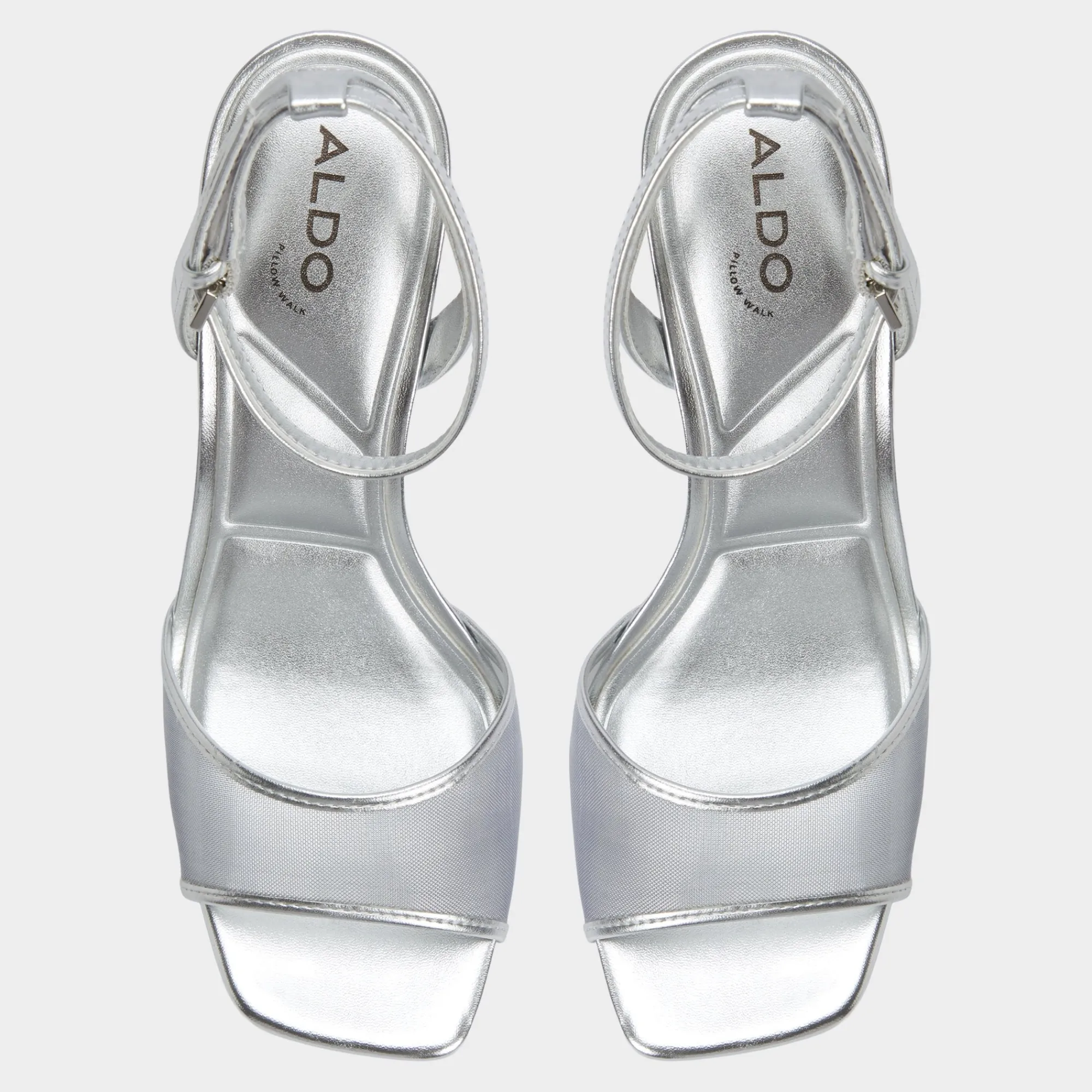 Platform Heels|Block Heels^ALDO Chicglimmer Silver