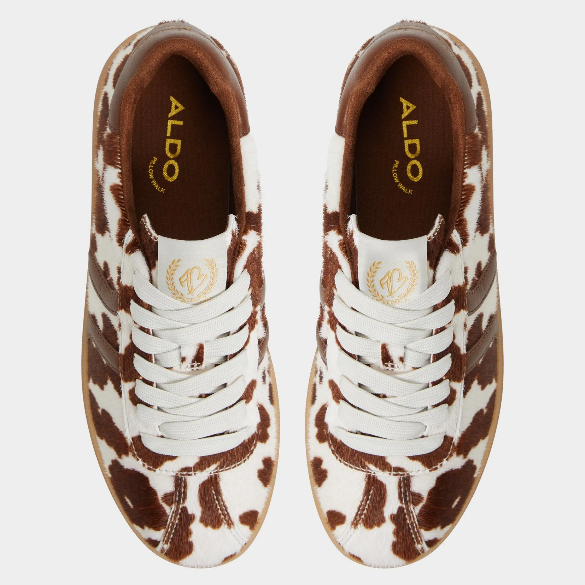 Sneakers^ALDO Chicsneaker Open Brown