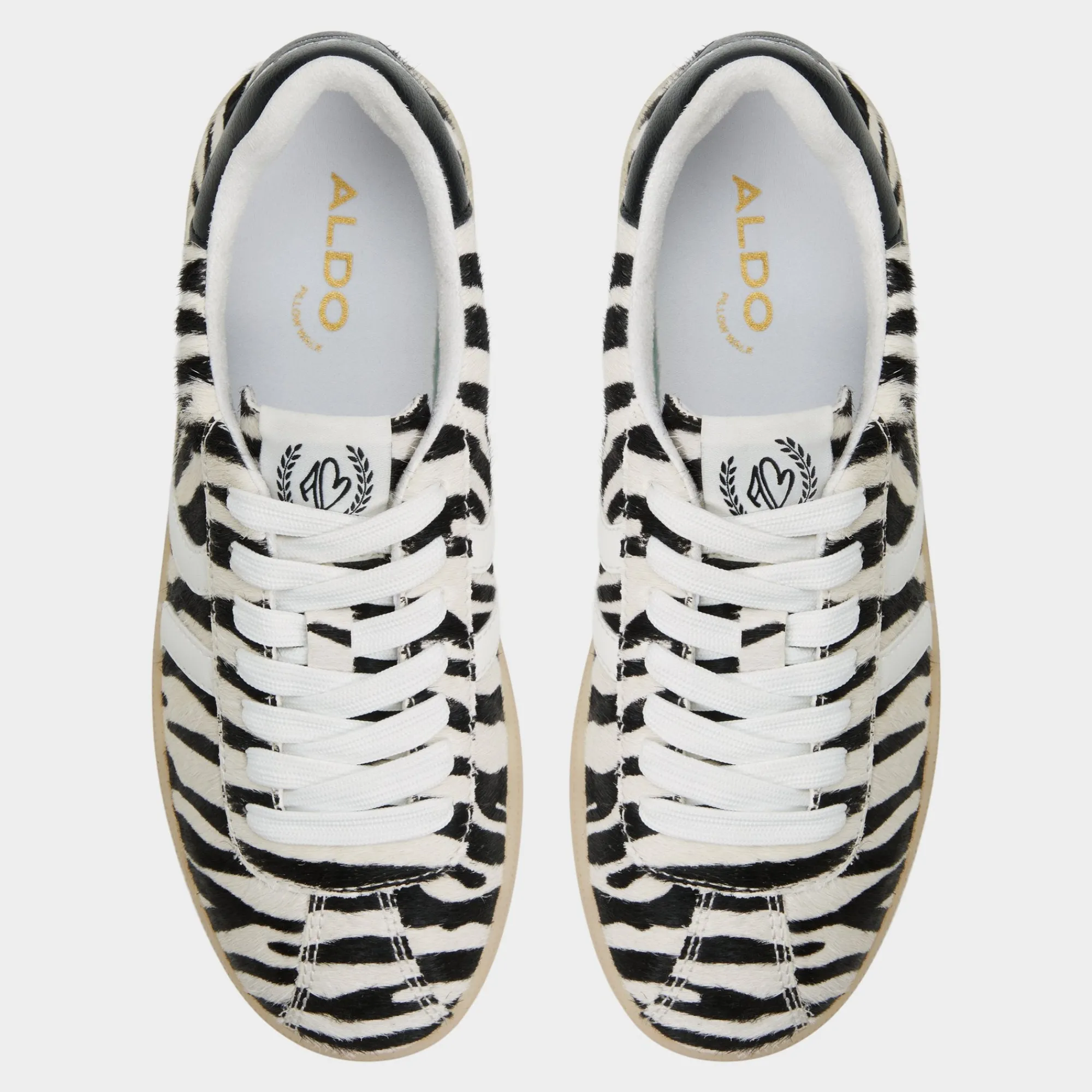 Sneakers^ALDO Chicsneaker White/Black