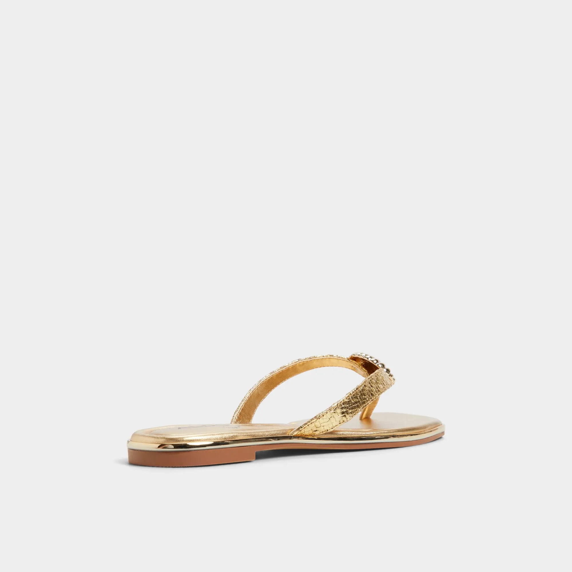 Thong Sandals|Flat Sandals^ALDO Conchiglia Gold
