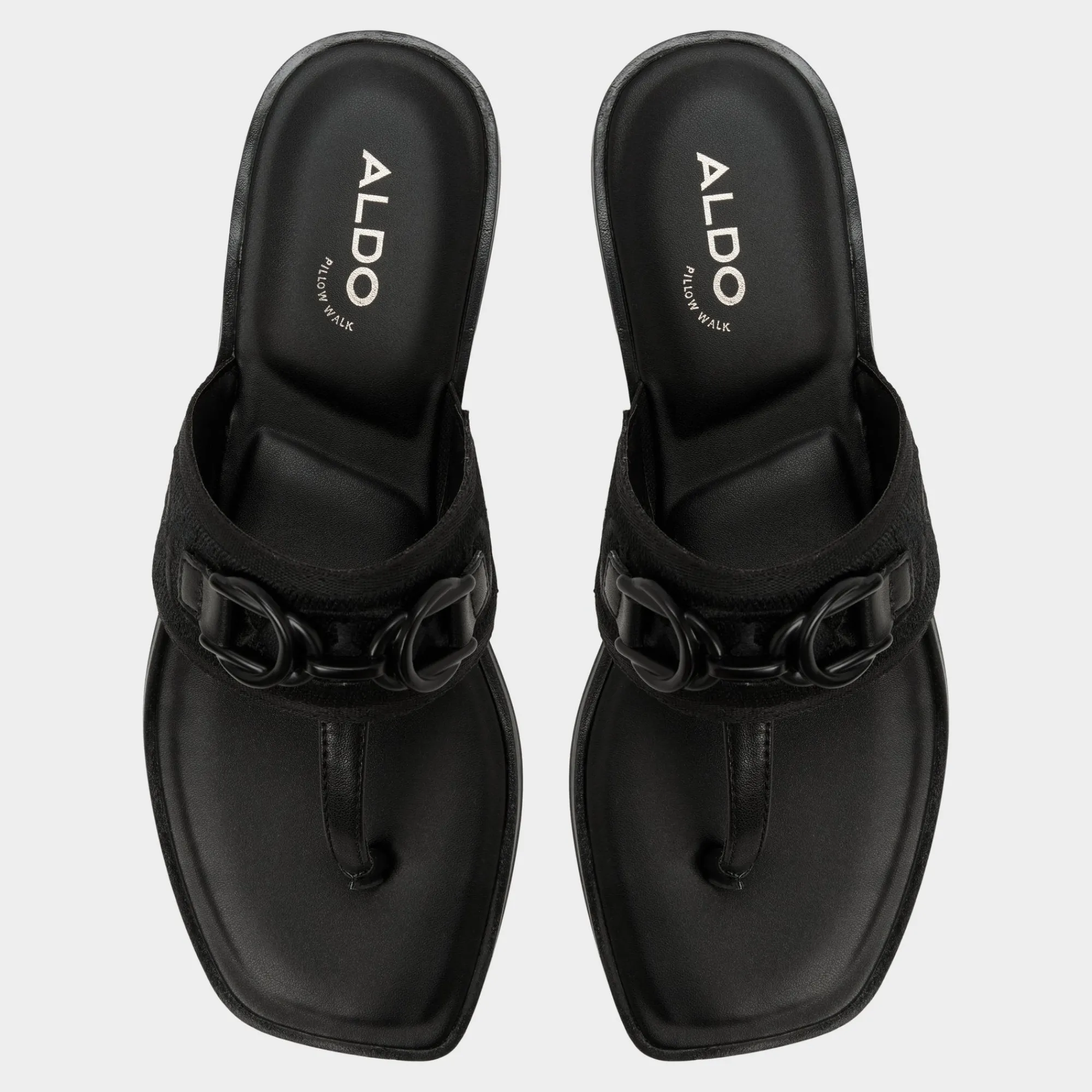Flat Sandals^ALDO Coralynna Black