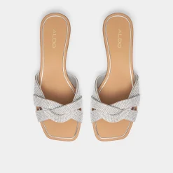 Flat Sandals^ALDO Coredith Silver