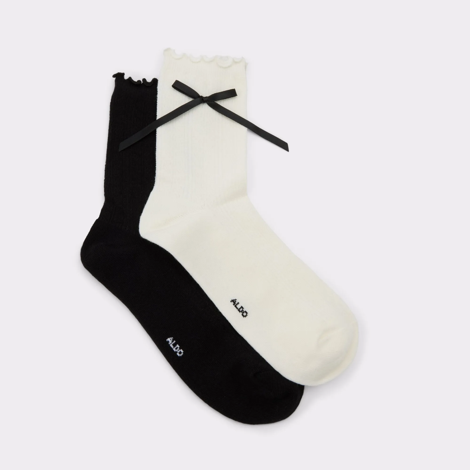 Accessories|Socks & Tights^ALDO Cutiebow Black/white