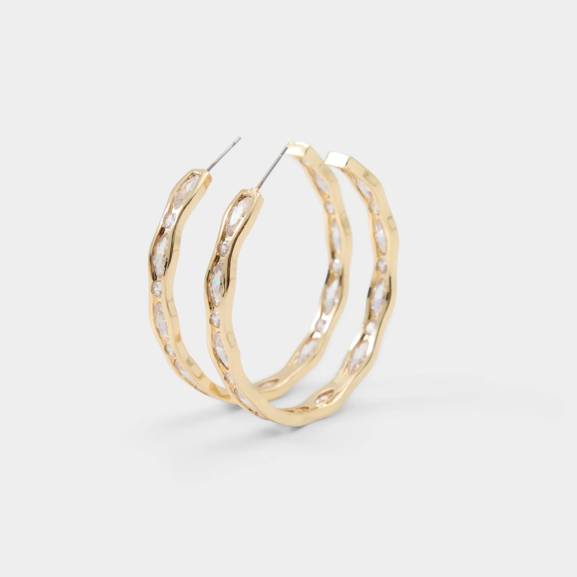 Accessories|Earrings^ALDO Cynthyia Gold/clear multi