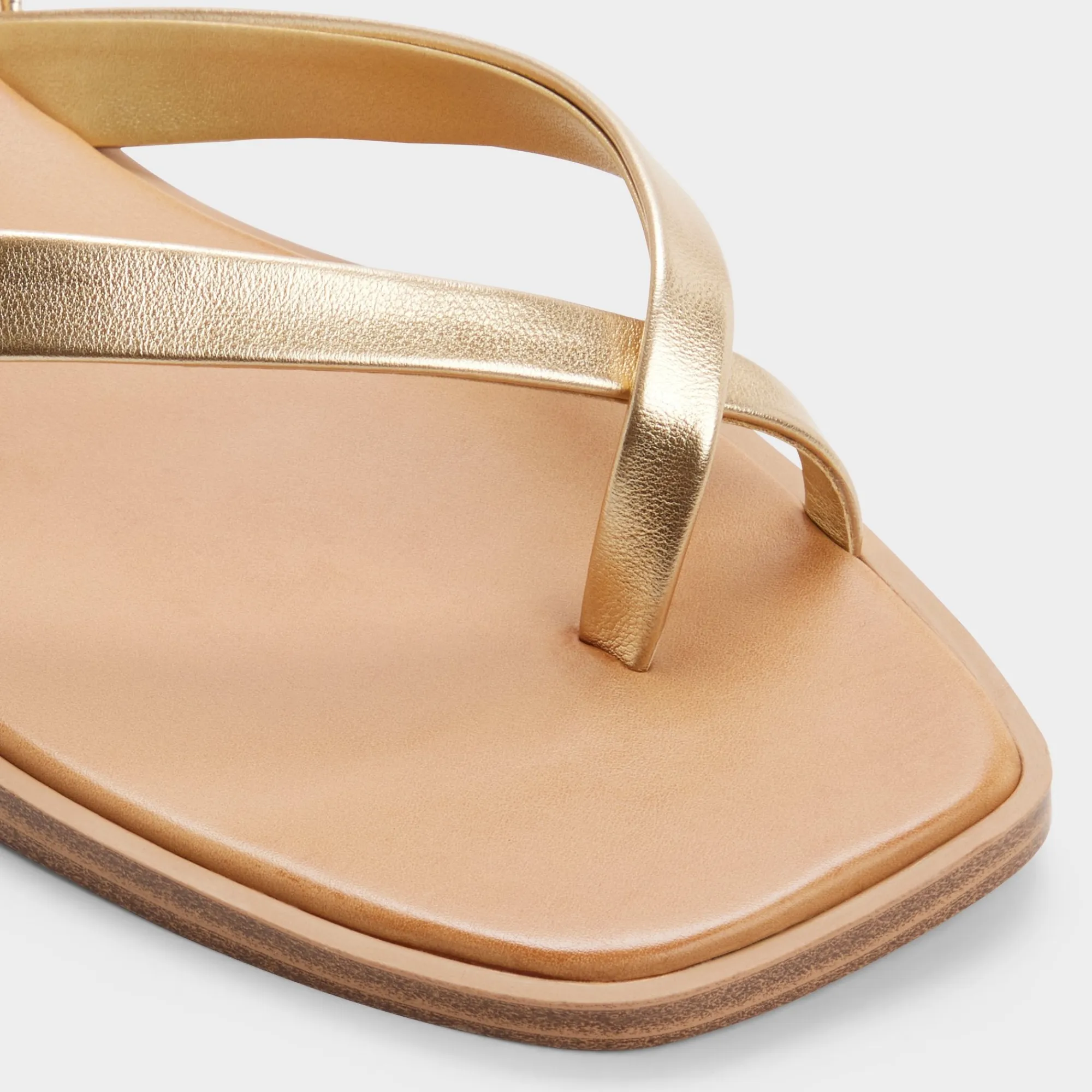 Flat Sandals^ALDO Daressi Gold