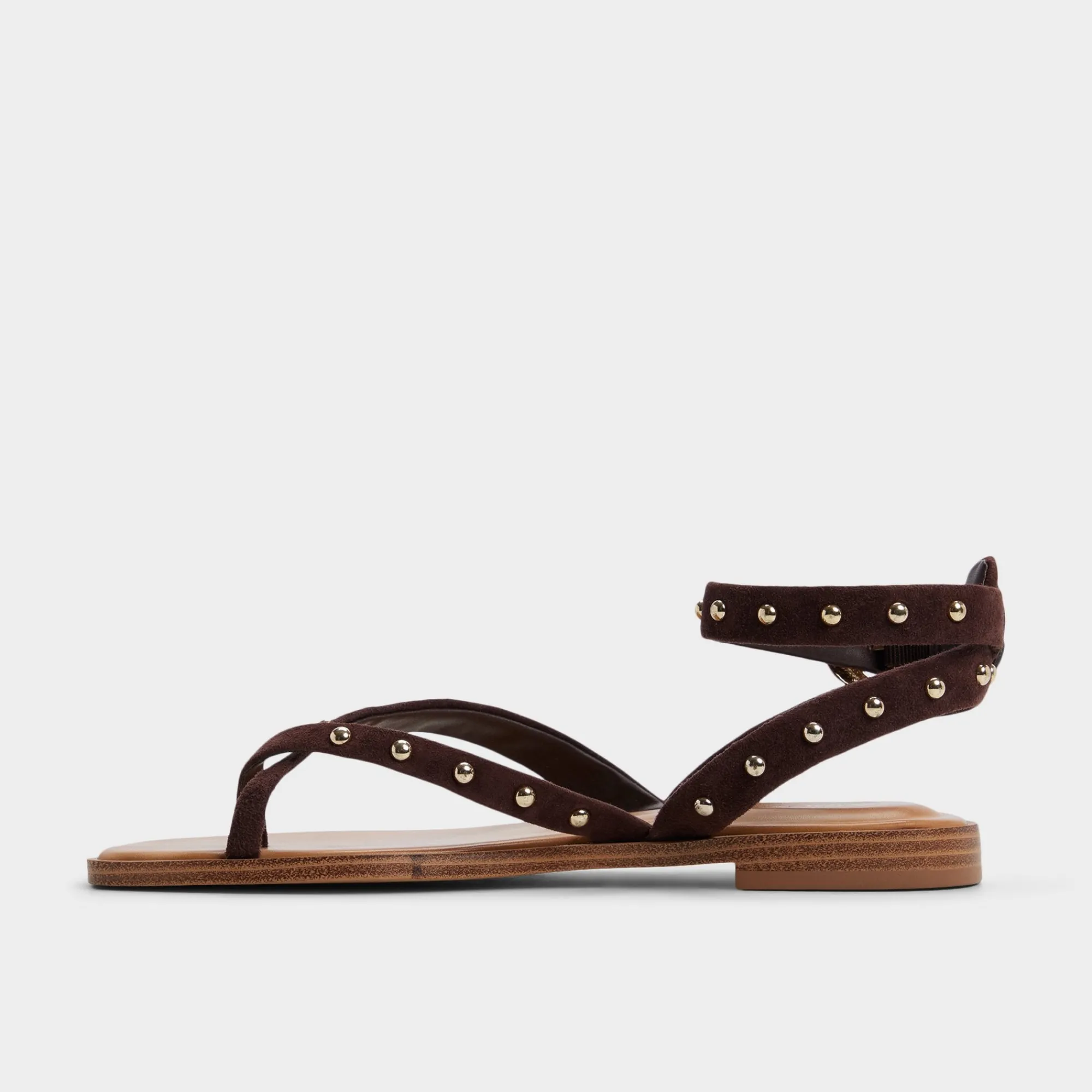Flat Sandals^ALDO Daressi Dark brown