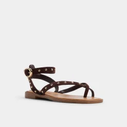 Flat Sandals^ALDO Daressi Dark brown