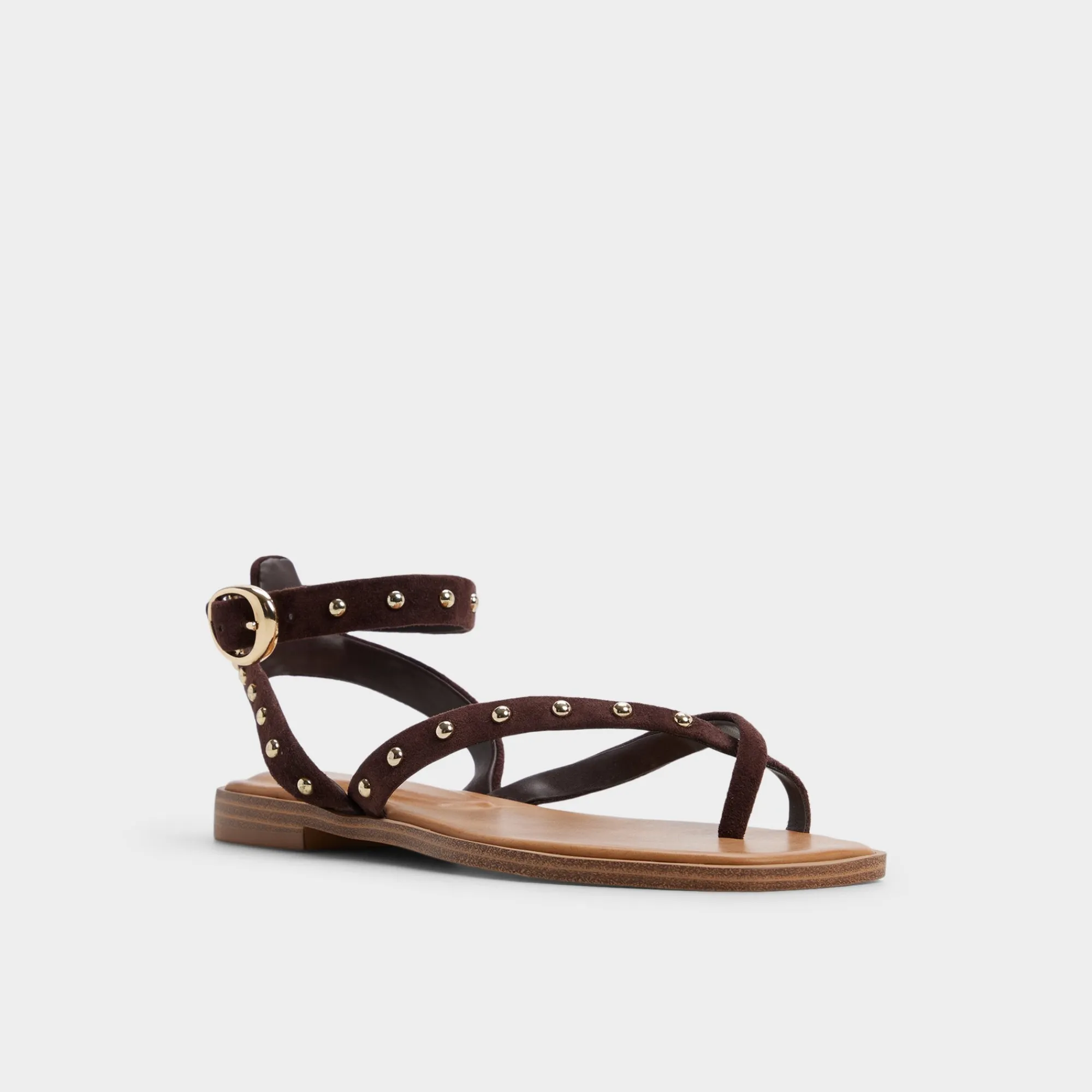 Flat Sandals^ALDO Daressi Dark brown