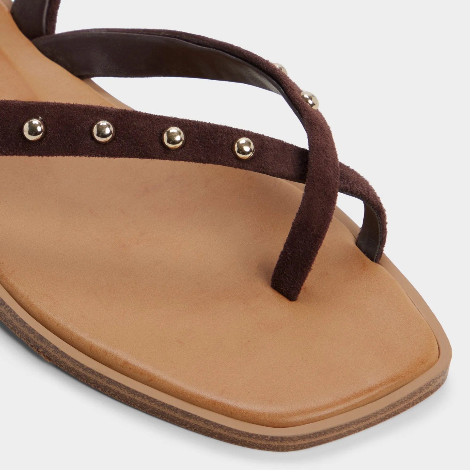 Flat Sandals^ALDO Daressi Dark brown