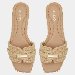 Flat Sandals^ALDO Darine Open natural