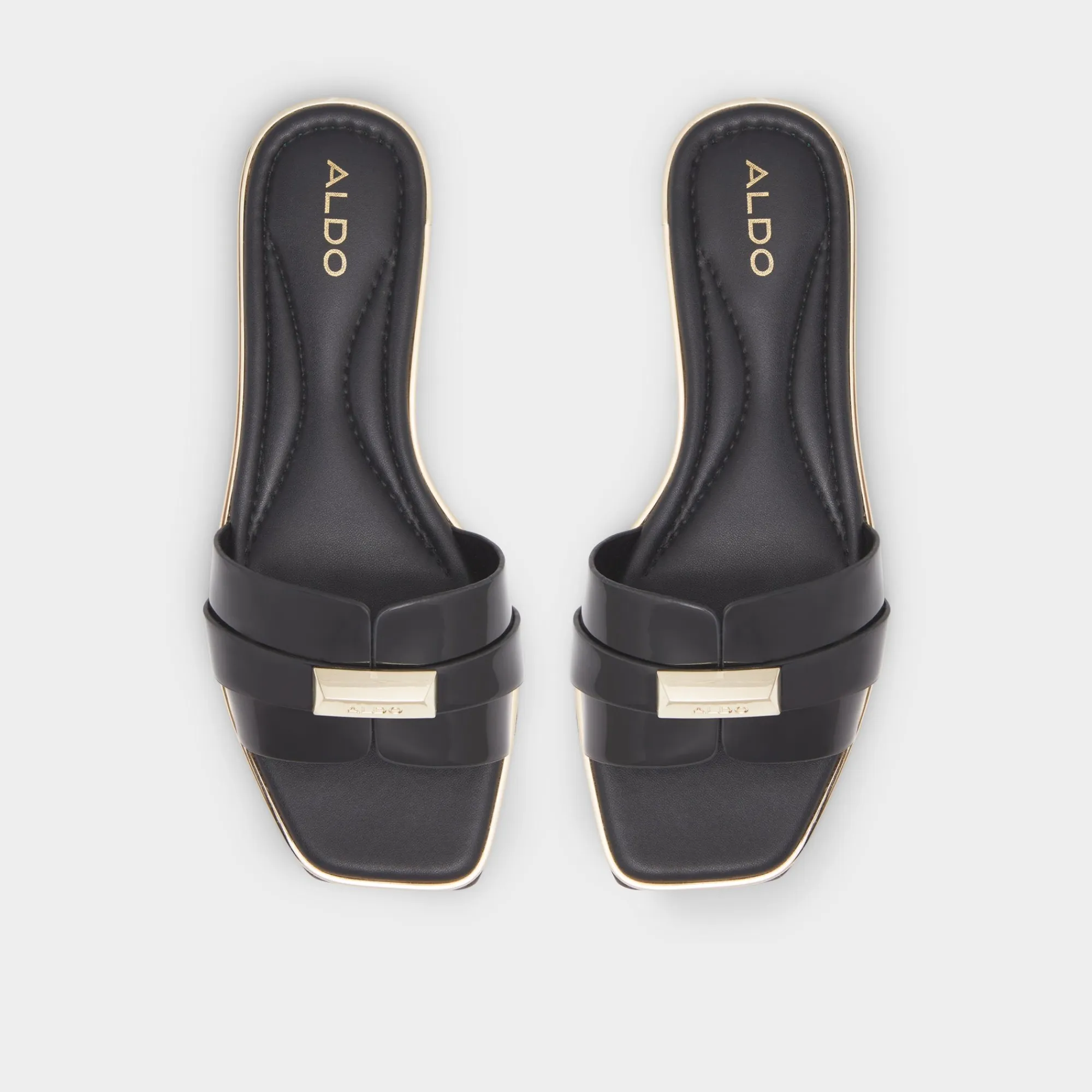 Flat Sandals^ALDO Darine-xt Black
