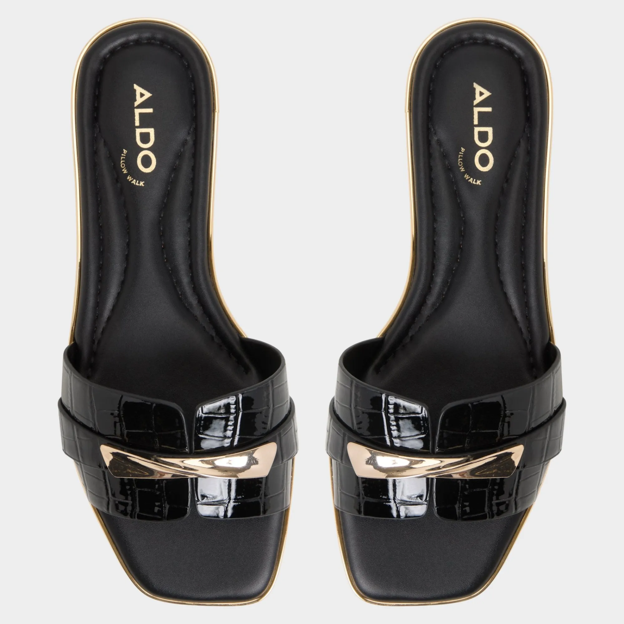 Flat Sandals^ALDO Darlina Black