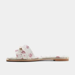 Flat Sandals^ALDO Darlina White combo