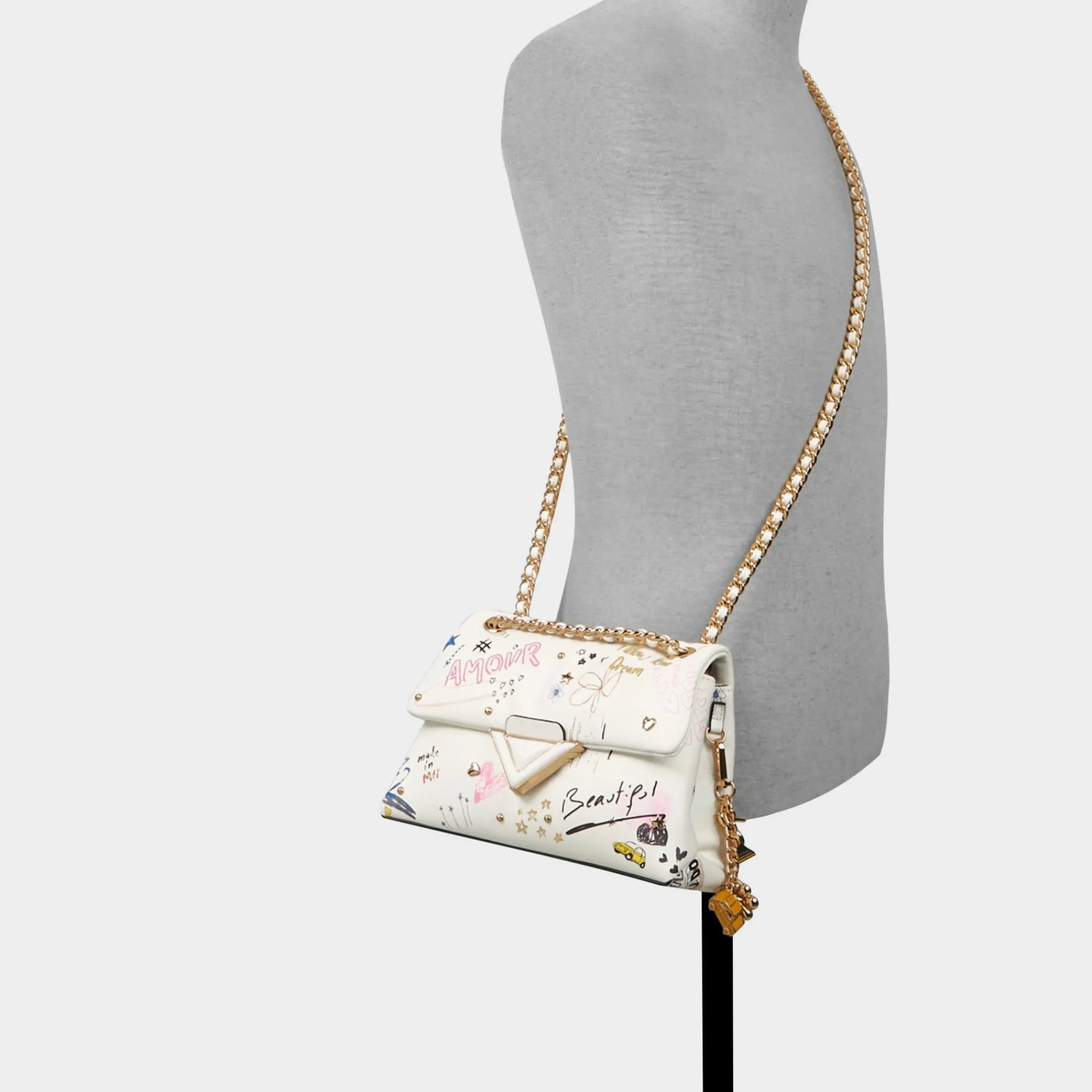 Bags|Crossbody Bags^ALDO Doodlesoftpufff White combo