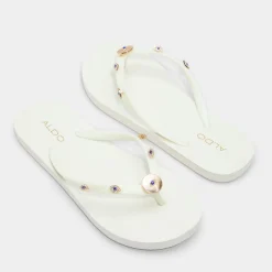 Thong Sandals|Flat Sandals^ALDO Edajan Black/Gold Multi