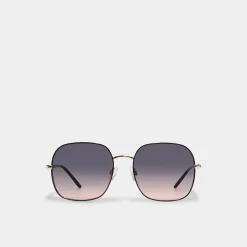 Accessories|Sunglasses^ALDO Elbamadar Black/Gold Multi
