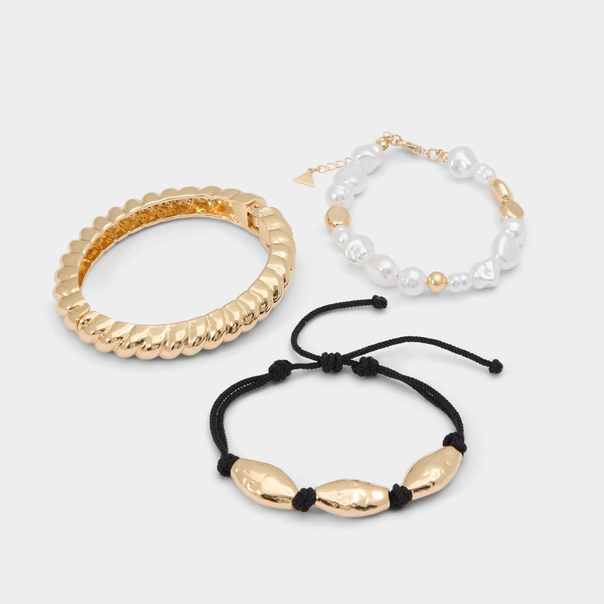 Accessories|Bracelets & Bangles^ALDO Emberr Black/gold multi