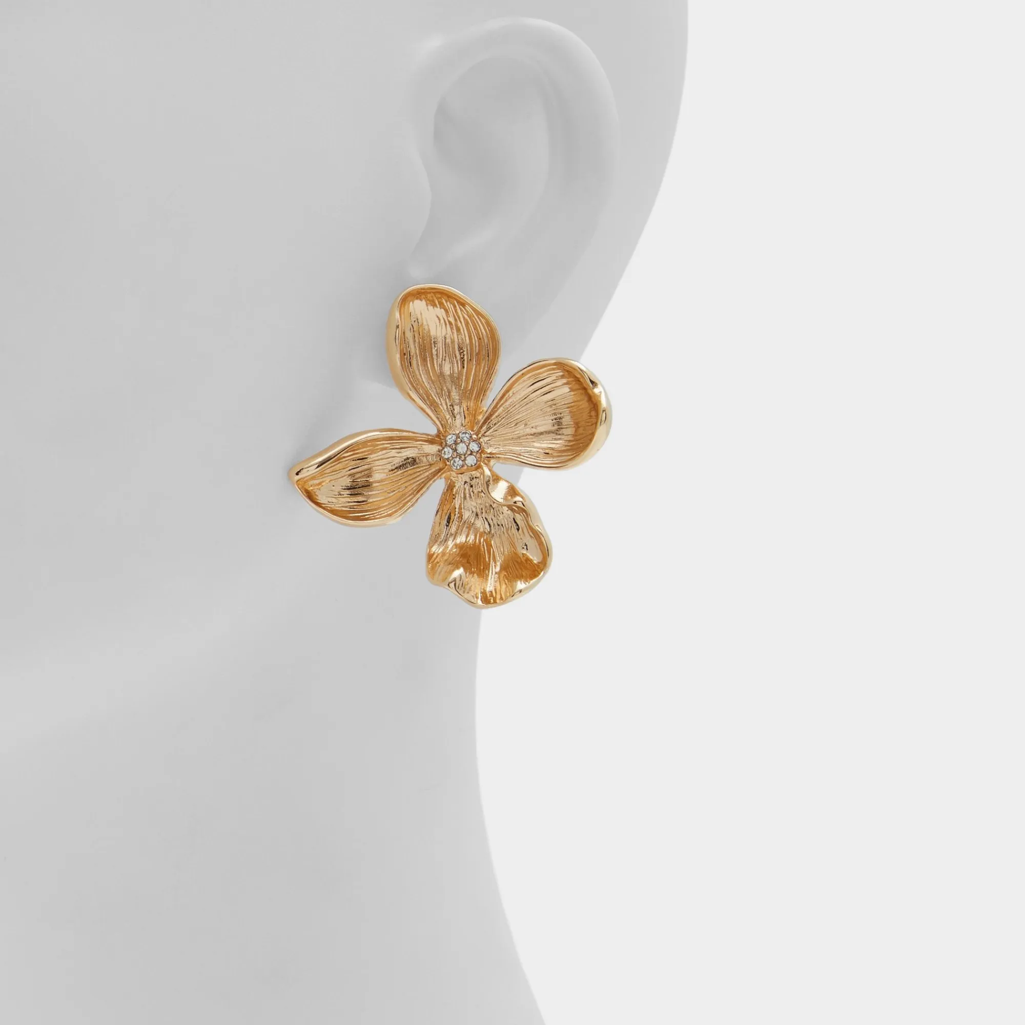 Accessories|Earrings^ALDO Floraluxe Gold/Clear Multi