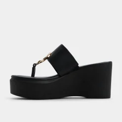 Flat Sandals^ALDO Friegan Black