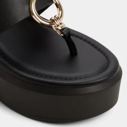 Flat Sandals^ALDO Friegan Black