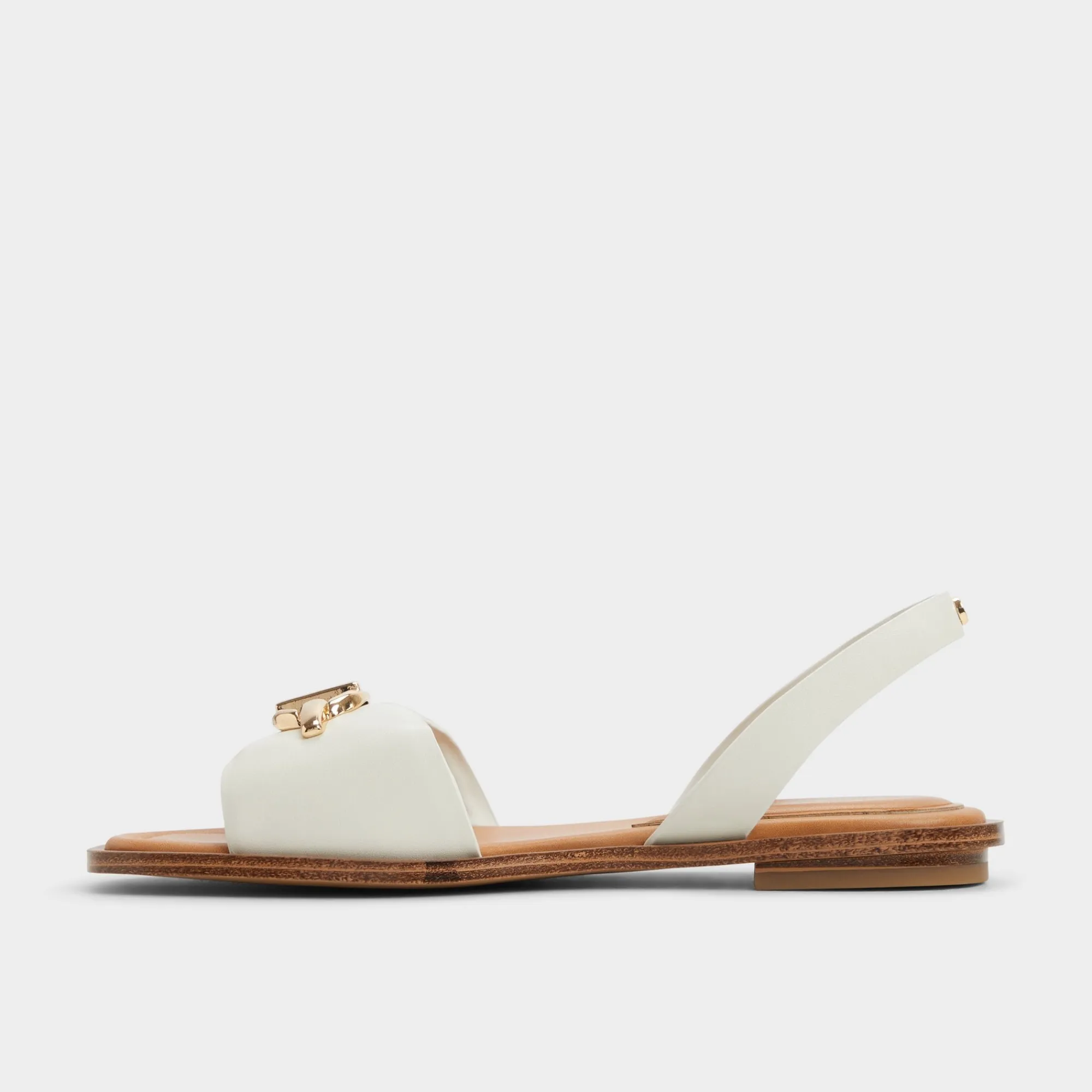 Flat Sandals^ALDO Goassi White/bone
