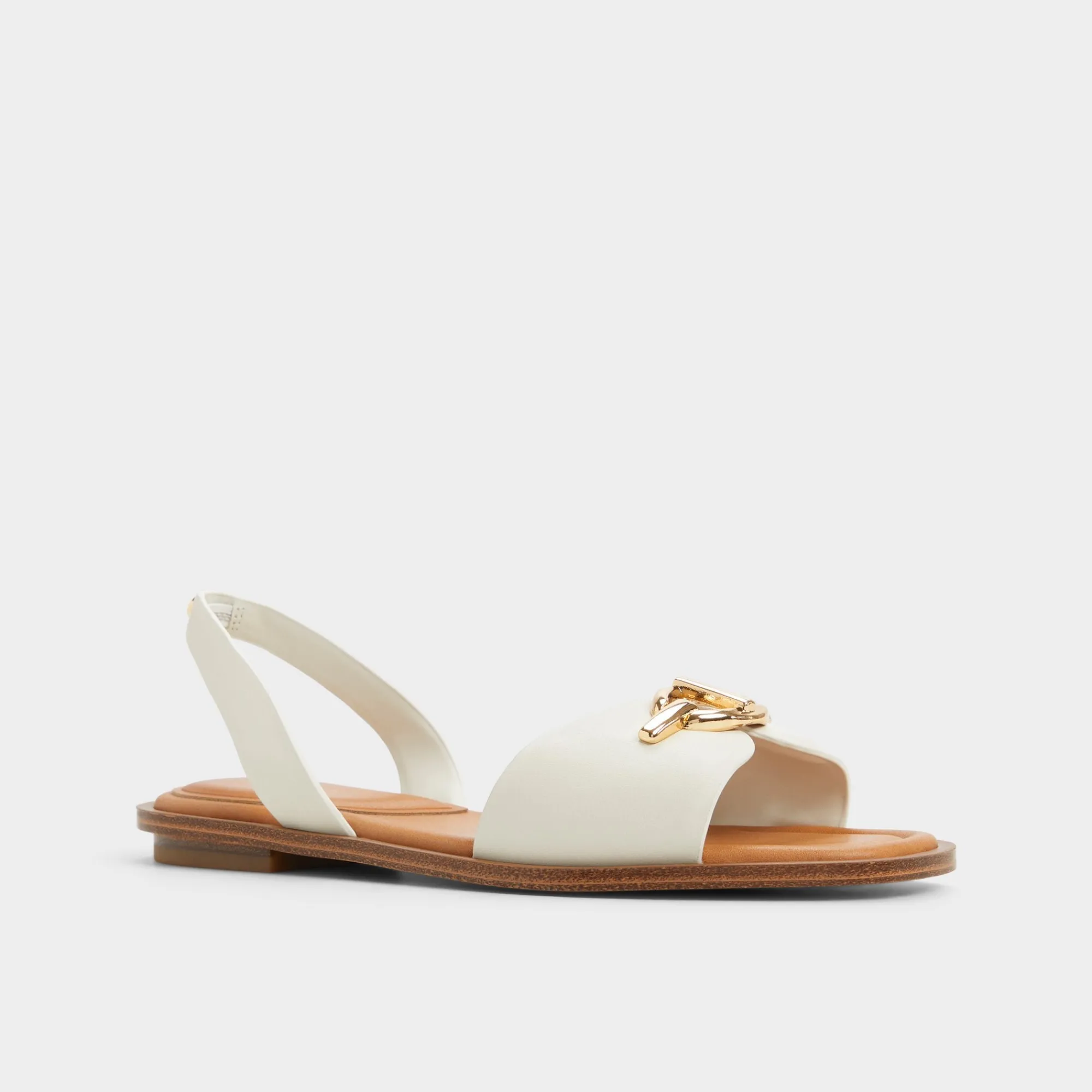 Flat Sandals^ALDO Goassi White/bone