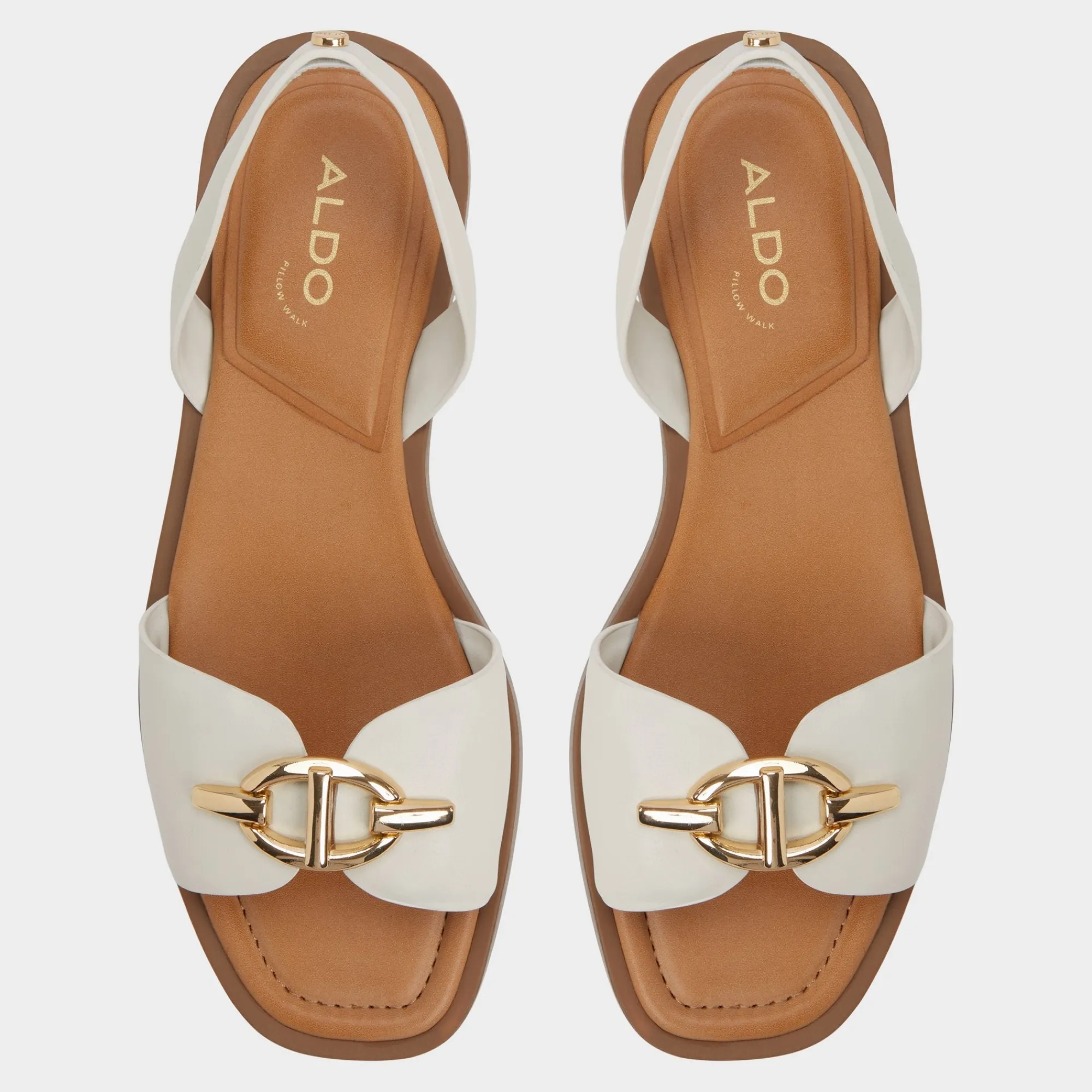 Flat Sandals^ALDO Goassi White/bone