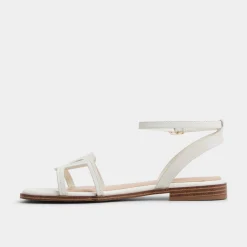 Flat Sandals^ALDO Greengrove White